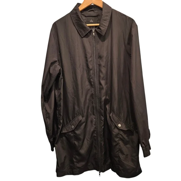 I Love Ugly Lightweight Black Rain Coat Size L - Picture 2 of 16